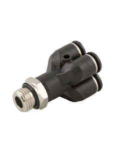Raccordo a doppia Y da 1/8 in ingresso e 4 mm in uscita Serie 55000 - Aignep| ADAJUSA