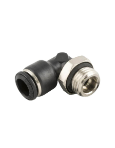 Male cylindrical adjustable elbow fitting 1/4 tube 6mm Series 55000 - Aignep | ADAJUSA