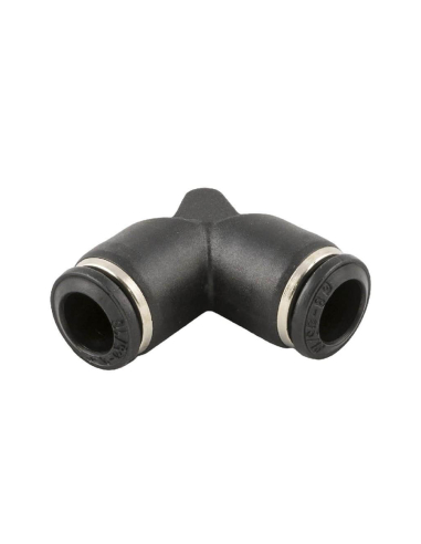 Raccordo a gomito intermedio a 90° per tubi da 10mm - 6mm Serie 55000 - - Aignep