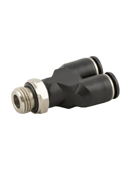 Raccordo a Y intermedio 1/8 diametro tubo 4mm Serie 55000 - Aignep| ADAJUSA
