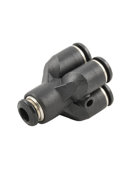 Double Y fitting inlet diameter 8mm and outlet 6mm Series 55000 - Aignep: ADAJUSA