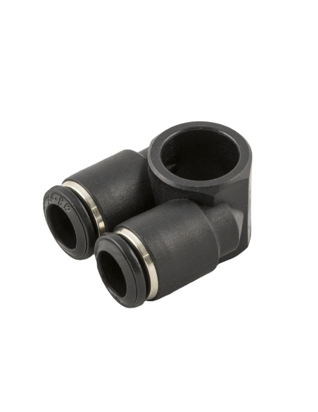 Parallel double swivel ring 3/8 tube diameter 8mm Series 55000 - Aignep: ADAJUSA