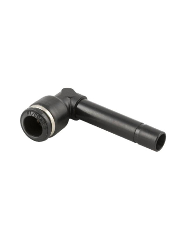 Raccordo a L girevole per tubi da 8 mm con nipplo lungo da 8 mm Serie 55000 Aignep