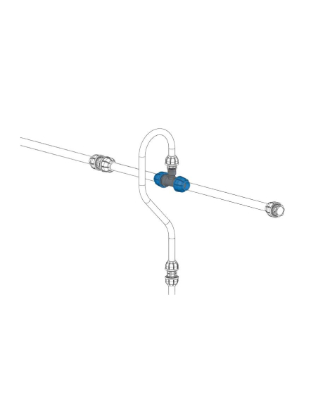 Female T- Elbow union 1 1/2 tube 50mm Sicomat | ADAJUSA | price