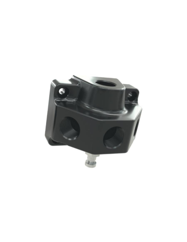 Polyamide distributor 3 outlets 1/2 female input with condensate drain - Sicomat