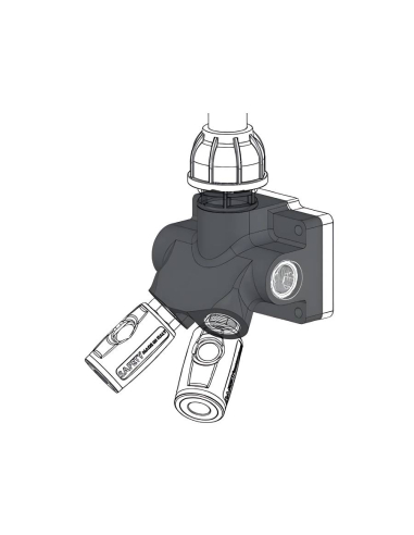 Distributore 4 uscite ingresso femmina 3/4 alluminio Sicomat | ADAJUSA | prezzo