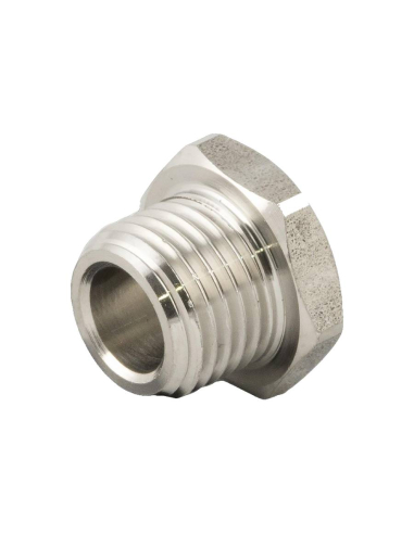 Tappo maschio cilindrico 1/4 INOX Serie 62000 - Aignep