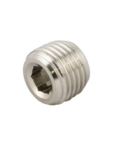 Tappo maschio conico 1/4 INOX Serie 62000 - Aignep