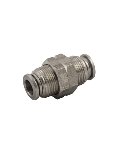 Raccordo transiti tubo INOX 8mm Serie 60000 - Aignep