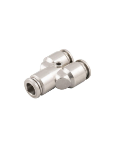 Raccordo a Y per tubo intermedio 8mm INOX Serie 60000 - Aignep | ADAJUSA