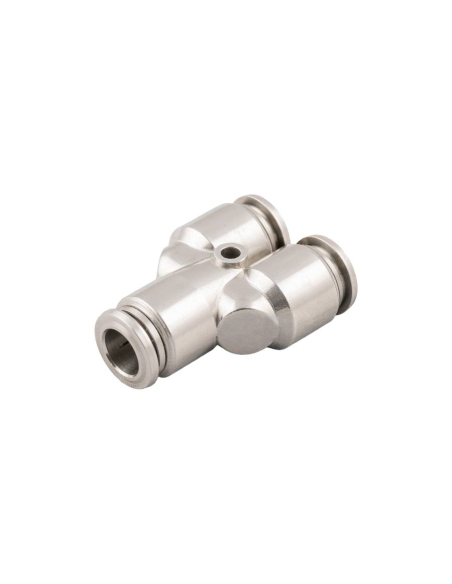 Y-intermediate tube fitting 8mm INOX Series 60000 - Aignep | ADAJUSA