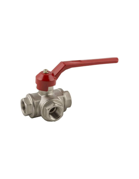 GHILUX type T 3/4 female 3- way shut-off valve - Aignep | ADAJUSA | price