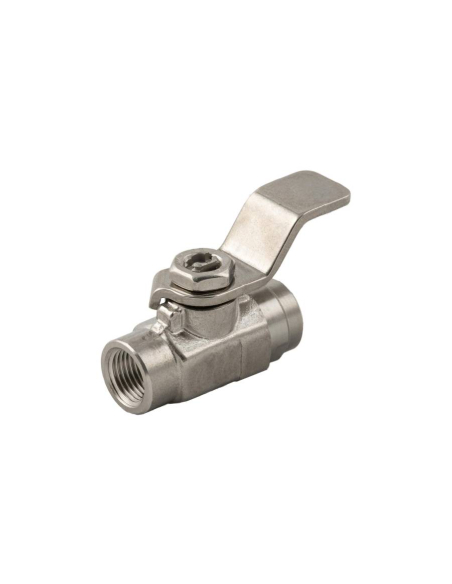 Valvola a sfera INOX 2 vie 1/4 femmina GHINOX - Aignep | ADAJUSA | prezzo