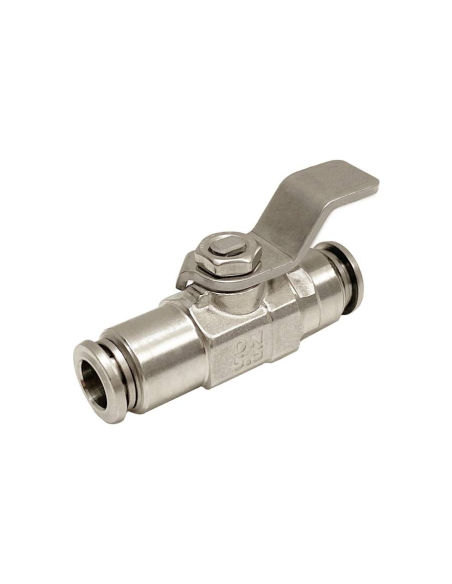INOX ball valve for 6mm 2- way automatic tube GHINOX - Aignep | ADAJUSA | price