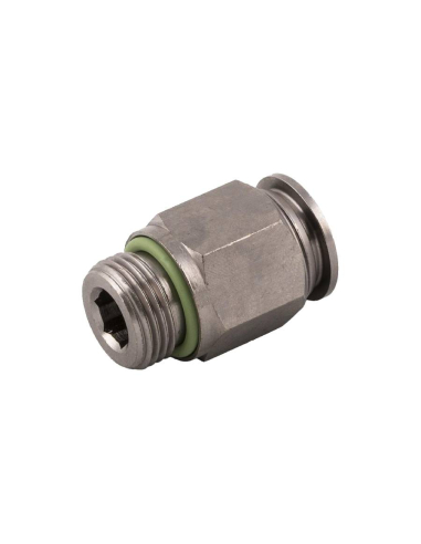 Raccordo diritto 3/8 tubo 12mm uso alimentare Serie 70000 FOOD GRADE - Aignep