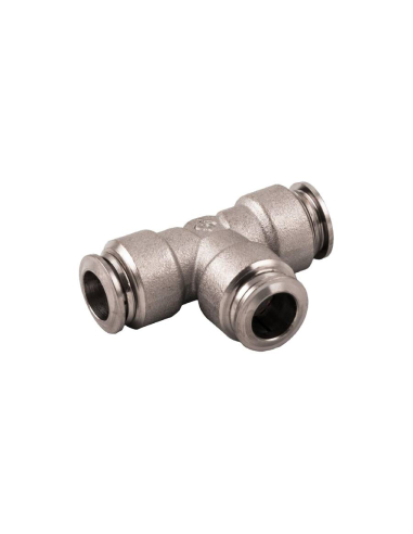 Raccordo a T intermedio tubo 10mm uso alimentare Serie 70000 FOOD GRADE - Aignep