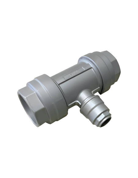 Raccordo a "T" in alluminio per scarico condensa diametro 50mm pluviale 20mm Aignep | ADAJUSA | prezzo