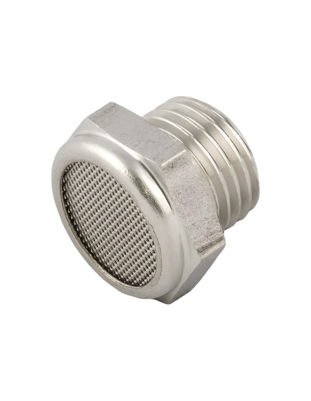 Silenziatore cilindrico maschio 3/8 serie INOX 62540 | ADAJUSA | prezzo