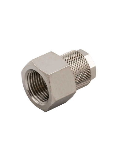 Raccordo dritto filettato femmina 1/8 tubo 6/4 Serie 1000 - Aignep