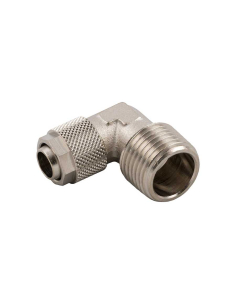 Raccordo curvo maschio conico 1/8 tubo 4/2,7 Serie 1000 - Aignep | ADAJUSA