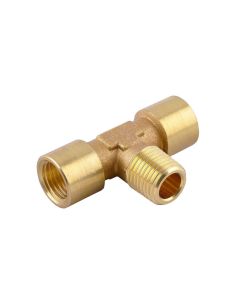T fitting male central thread 1/4 for food and drinking water use FOOD Accessories Series - Aignepp | ADAJUSA