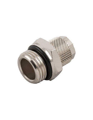 Raccordo diritto maschio 1/2 tubo 6/4 Serie 1000 - Aignep