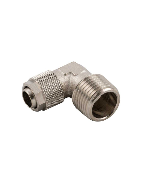 Raccordo curvo maschio conico 3/8 tubo 12/10 Serie 1000 - Aignep | ADAJUSA