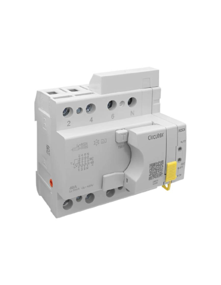 Interruttore differenziale autoripristinante 4 poli 40A 300mA Circutor REC4 | ADAJUSA | prezzo