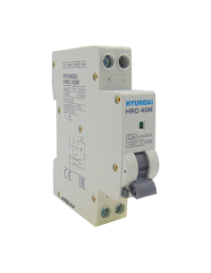 Profilo stretto magnetotermico differenziale 25A 300mA Classe A - Hyundai Electric