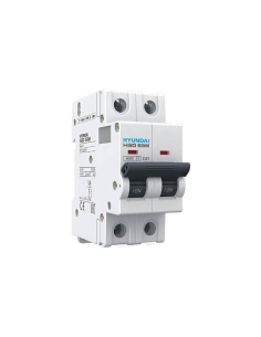 2 pole 63A bipolar magnetothermic switch Hyundai HGD63-M2P063D | ADAJUSA | price