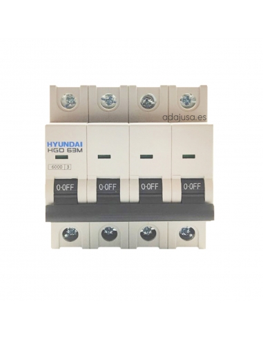 Interruttore 4 poli 6A (4x6A) - Hyundai Electric