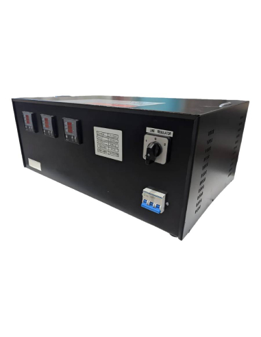 Stabilizzatore di tensione trifase 400Vac servomotore 10,5KVA | ADAJUSA | prezzo