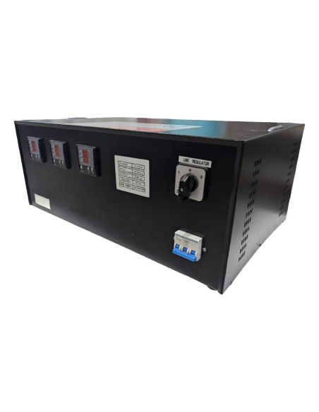 Stabilizzatore di tensione trifase 400Vac servomotore 10,5KVA | ADAJUSA | prezzo