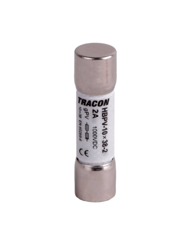Fuse 10x38 3A for photovoltaic applications 1000Vdc