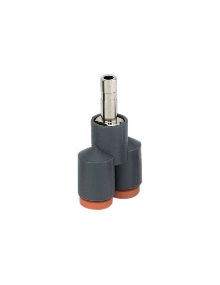 Intermediate Y fitting tube 10 with adapter 10 technopolymer - Metal Work | ADAJUSA