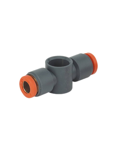 Double ring 3/8 tube diameter 10mm technopolymer - Metal Work