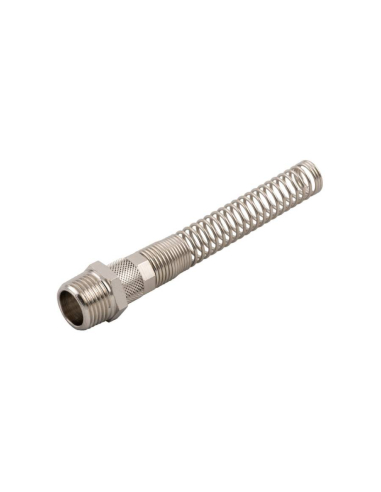 Raccordo dritto maschio conico 1/4 con molla 8/6 Serie 1000 - Aignep