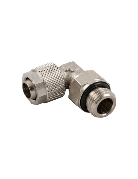 Raccordo curvo maschio regolabile 1/4 tubo 8/6 Serie 1000 - Aignep | ADAJUSA