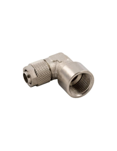 Raccordo curvo femmina tubo 1/4 10/8 Serie 1000 - Aignep | ADAJUSA
