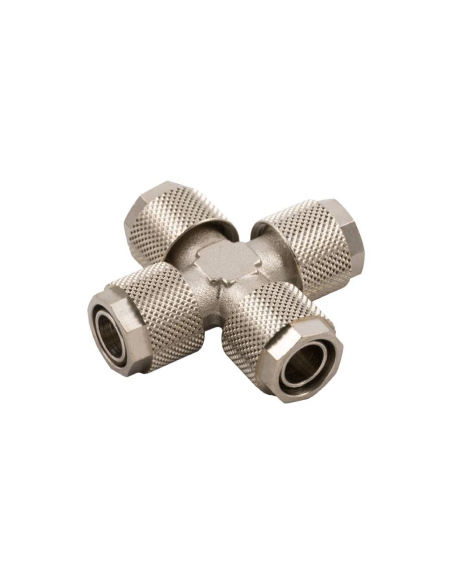 Intermediate cross fitting tube 15/12.5 Series 1000 - Aignep | ADAJUSA