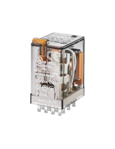 Relay 4 contacts 12Vac 7A series 55 55.34.8.012 FINDER | ADAJUSA | price