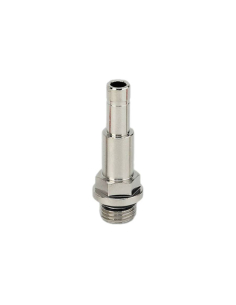Adattatore automatico prolungato maschio cilindrico 1/4 per tubo da 6 mm - Metal Work | ADAJUSA