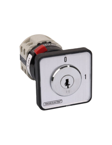 Interruttore a camma 4 poli 25A ON-OFF con chiave