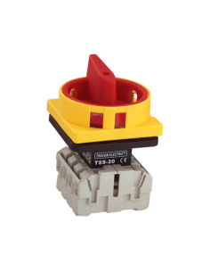 Interruttore-sezionatore tripolare 32A ON-OFF giallo-rosso TSS-32/3| ADAJUSA | prezzo 2
