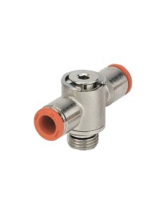 Double swivel fitting 1/8 tube diameter 6mm - Metal Work | ADAJUSA