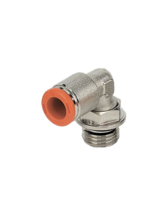 Cylindrical swivel elbow fitting 3/8 tube 8mm - Metal Work | ADAJUSA