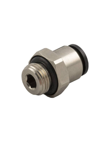 Automatic straight fitting M5 tube 2mm Series 56000 MINI - Aignep | ADAJUSA