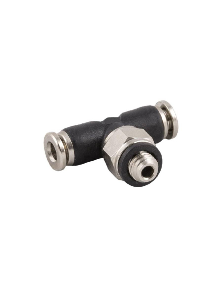 Raccordo a T regolabile con filetto centrale M3 tubo da 3mm Serie 56000 MINI - Aignep | ADAJUSA