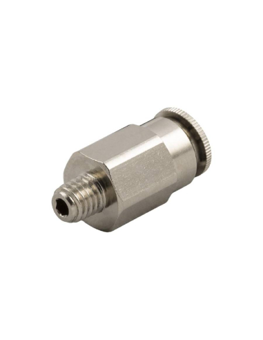 Raccordo diritto maschio conico 1/4 tubo 4 per lubrificazione e ingrassaggio Serie 58000 Alta pressione - Aignep