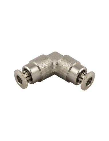 Raccordo intermedio a L tubo 6mm per lubrificazione e grasso Serie 58000 Alta pressione - Aignep